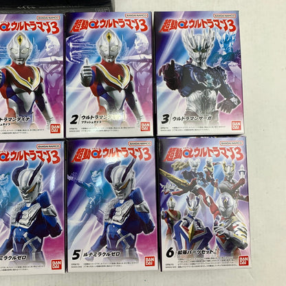 【中古美品】 BANDAI バンダイ 超動αウルトラマン3 10BOXセット 食玩 フィギュア 044-080609-ky-11-fuz 万代Net店