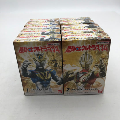 【中古美品】 BANDAI バンダイ 超動αウルトラマン4 10BOXセット 食玩 フィギュア 044-080609-ky-14-fuz 万代Net店