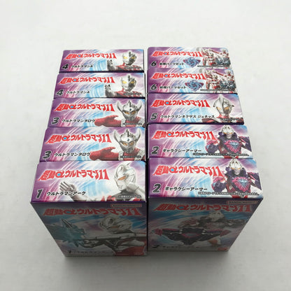 【中古美品】 BANDAI バンダイ 超動αウルトラマン11 10BOXセット 食玩 フィギュア 044-080609-ky-15-fuz 万代Net店