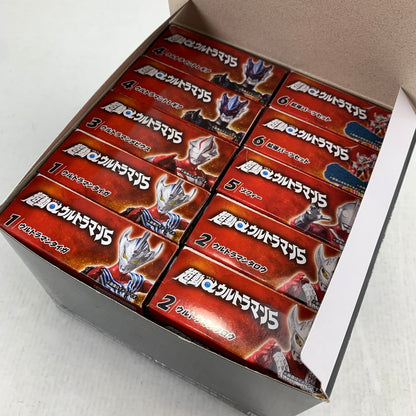 【中古美品】 BANDAI バンダイ 超動αウルトラマン5 10BOXセット 食玩 フィギュア タイガ タロウ メビウス 044-080609-ky-03-fuz 万代Net店