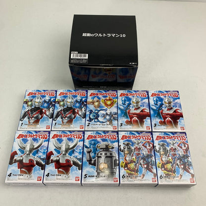 【中古美品】 BANDAI バンダイ 超動αウルトラマン10 10BOXセット 食玩 フィギュア ウルトラの父 セブンスガー 他 044-080609-ky-02-fuz 万代Net店