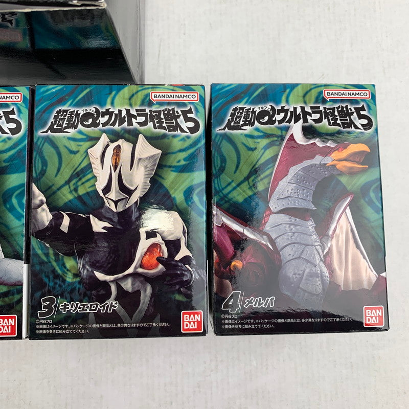 【中古美品】 BANDAI バンダイ ウルトラマン 超動αウルトラ怪獣5 全4種セット 食玩 フィギュア カネゴン ジャミラ 044-080609-ky-08-fuz 万代Net店