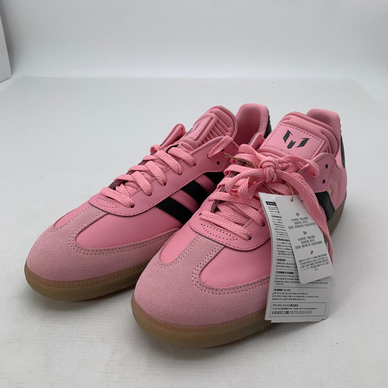 【中古美品】【メンズ】 ADIDAS アディダス IH8158 SAMBA MESSI MIAMI サンバ メッシ マイアミ スニーカー 靴 161-260716-mh-10-fuzh サイズ：28.5cm カラー：ピンク 万代Net店