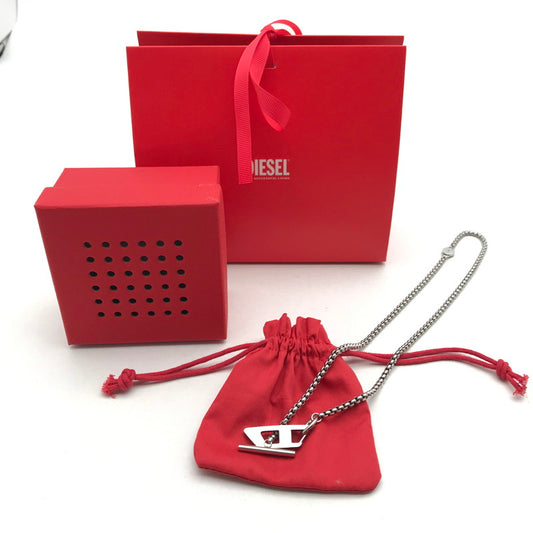 【中古品】【メンズ】 DIESEL ディーゼル ネックレス カラー:シルバー アクセサリー 192-260626-ky-90-fuzh 万代Net店
