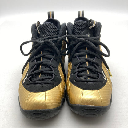 【中古品】【レディース】 NIKE ナイキ 644792-701 GS AIR FOAMPOSITE PRO エア フォームポジット プロ “METALLIC GOLD” BLACK.GOLD SIZE:23.5cm スニーカー 靴 166-260629-ky-05-fuzh 万代Net店
