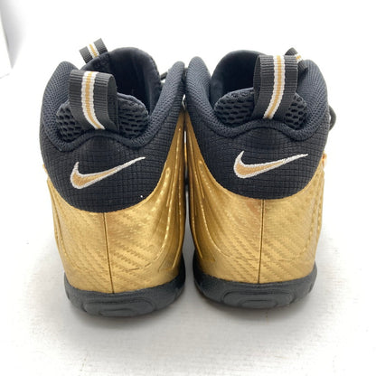 【中古品】【レディース】 NIKE ナイキ 644792-701 GS AIR FOAMPOSITE PRO エア フォームポジット プロ “METALLIC GOLD” BLACK.GOLD SIZE:23.5cm スニーカー 靴 166-260629-ky-05-fuzh 万代Net店