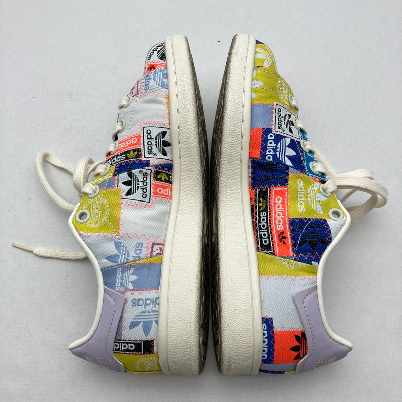 【中古品】【レディース】 ADIDAS アディダス H03921 STAN SMITH スタンスミス マルチロゴ総柄 SIZE:23.0cm 本体のみ スニーカー 靴 166-260629-ky-03-fuzh 万代Net店