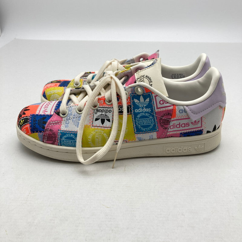 【中古品】【レディース】 ADIDAS アディダス H03921 STAN SMITH スタンスミス マルチロゴ総柄 SIZE:23.0cm 本体のみ スニーカー 靴 166-260629-ky-03-fuzh 万代Net店