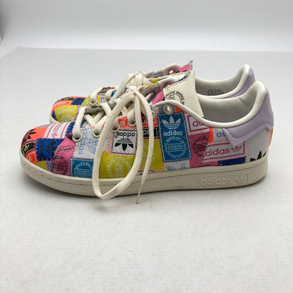 【中古品】【レディース】 ADIDAS アディダス H03921 STAN SMITH スタンスミス マルチロゴ総柄 SIZE:23.0cm 本体のみ スニーカー 靴 166-260629-ky-03-fuzh 万代Net店
