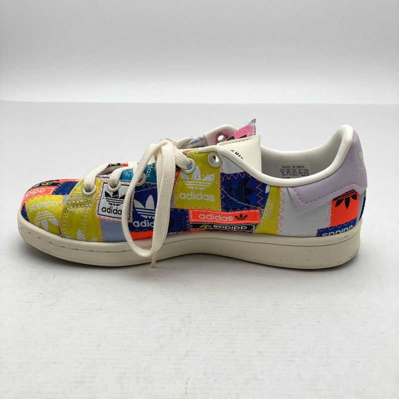 【中古品】【レディース】 ADIDAS アディダス H03921 STAN SMITH スタンスミス マルチロゴ総柄 SIZE:23.0cm 本体のみ スニーカー 靴 166-260629-ky-03-fuzh 万代Net店