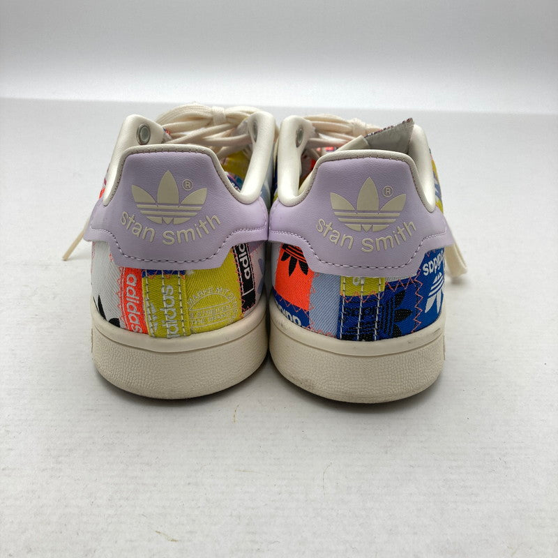 【中古品】【レディース】 ADIDAS アディダス H03921 STAN SMITH スタンスミス マルチロゴ総柄 SIZE:23.0cm 本体のみ スニーカー 靴 166-260629-ky-03-fuzh 万代Net店