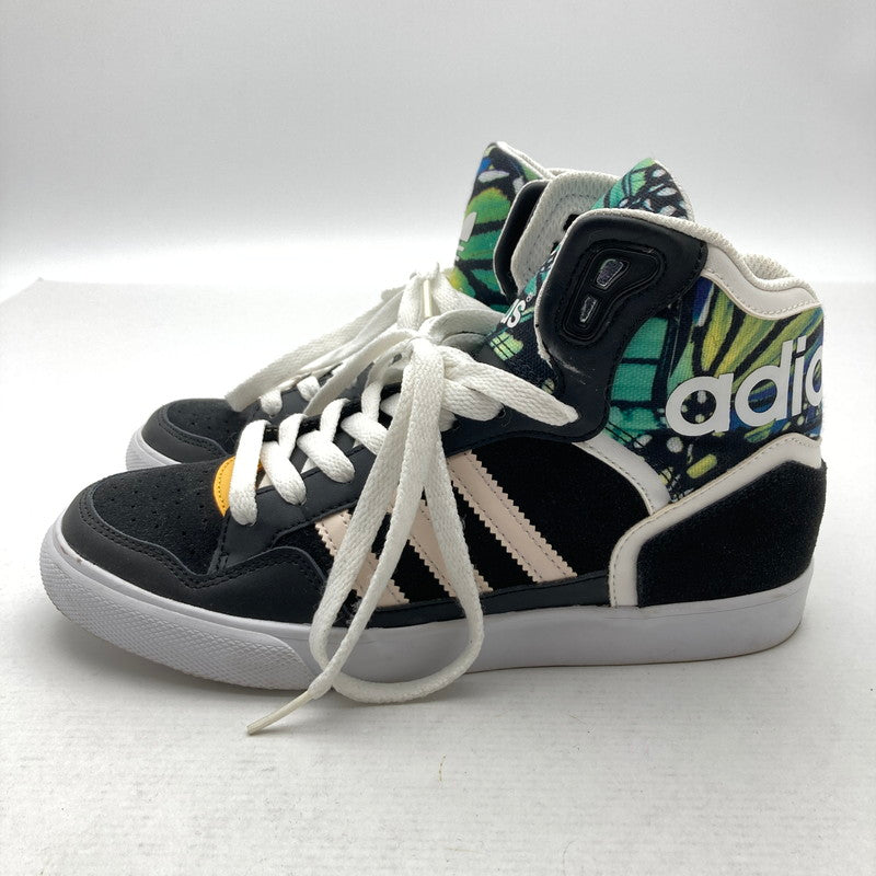 【中古品】【レディース】 ADIDAS アディダス EXTABAL W エクスタボール ORIGINAL カラーブラック 蝶 SIZE:23.5cm スニーカー 靴 166-260629-ky-04-fuzh 万代Net店