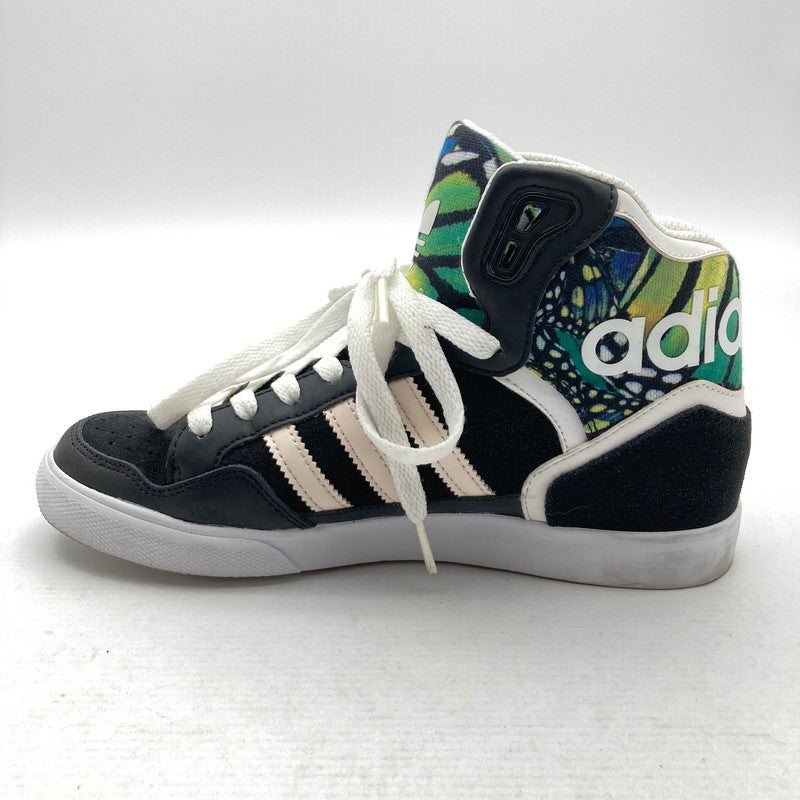 【中古品】【レディース】 ADIDAS アディダス EXTABAL W エクスタボール ORIGINAL カラーブラック 蝶 SIZE:23.5cm スニーカー 靴 166-260629-ky-04-fuzh 万代Net店
