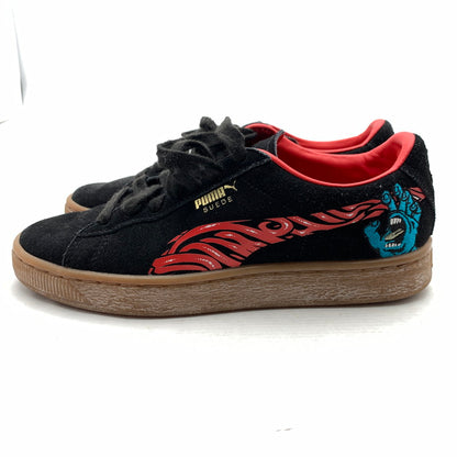 【中古品】【レディース】 PUMA プーマ SUEDE CLASSIC×SANTA CRUZ スニーカー BLACK SIZE:22.5cm ※使用感有 スニーカー 靴 166-260811-io-59-fuzh カラー：ブラック 万代Net店