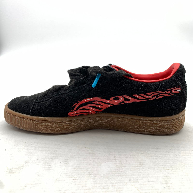 【中古品】【レディース】 PUMA プーマ SUEDE CLASSIC×SANTA CRUZ スニーカー BLACK SIZE:22.5cm ※使用感有 スニーカー 靴 166-260811-io-59-fuzh カラー：ブラック 万代Net店