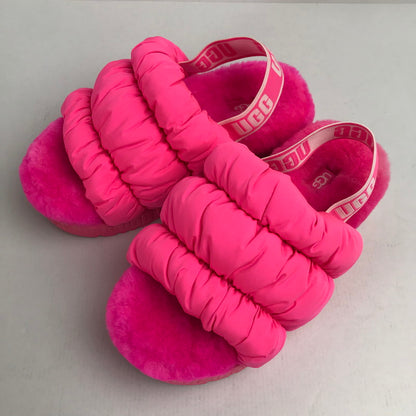 【中古品】【レディース】 UGG アグ 1140192 SCRUNCHITA スクランチタ サンダル カラー PINK SIZE:23.0cm 靴 167-260623-ky-09-fuzh 万代Net店