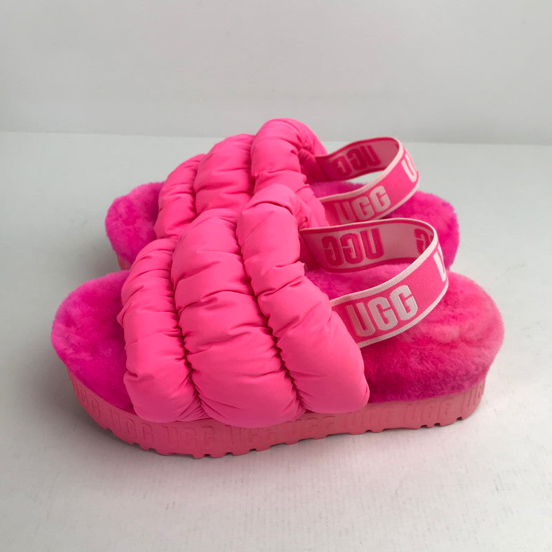 【中古品】【レディース】 UGG アグ 1140192 SCRUNCHITA スクランチタ サンダル カラー PINK SIZE:23.0cm 靴 167-260623-ky-09-fuzh 万代Net店