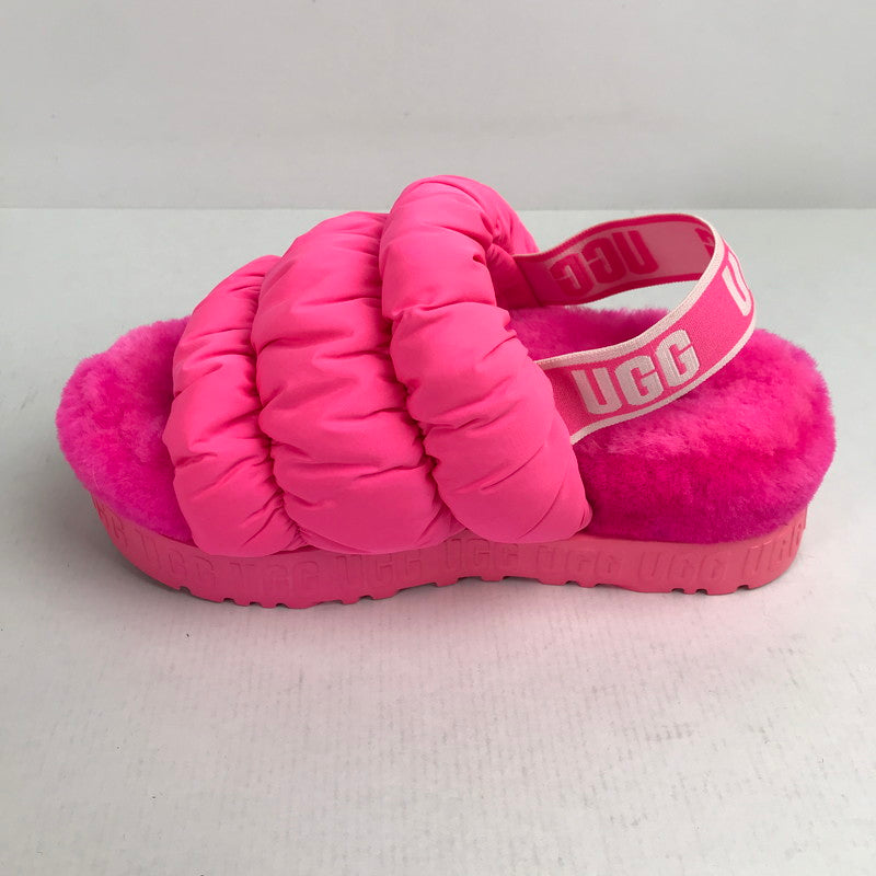 【中古品】【レディース】 UGG アグ 1140192 SCRUNCHITA スクランチタ サンダル カラー PINK SIZE:23.0cm 靴 167-260623-ky-09-fuzh 万代Net店