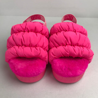 【中古品】【レディース】 UGG アグ 1140192 SCRUNCHITA スクランチタ サンダル カラー PINK SIZE:23.0cm 靴 167-260623-ky-09-fuzh 万代Net店