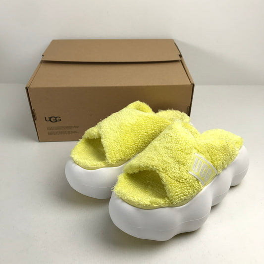 【中古品】【レディース】 UGG アグ 1138178 SUGARCLOUD SLIDE シュガークラウド スライド YELLOW イエロー SIZE:23.0cm サンダル 167-260623-ky-01-fuzh 万代Net店