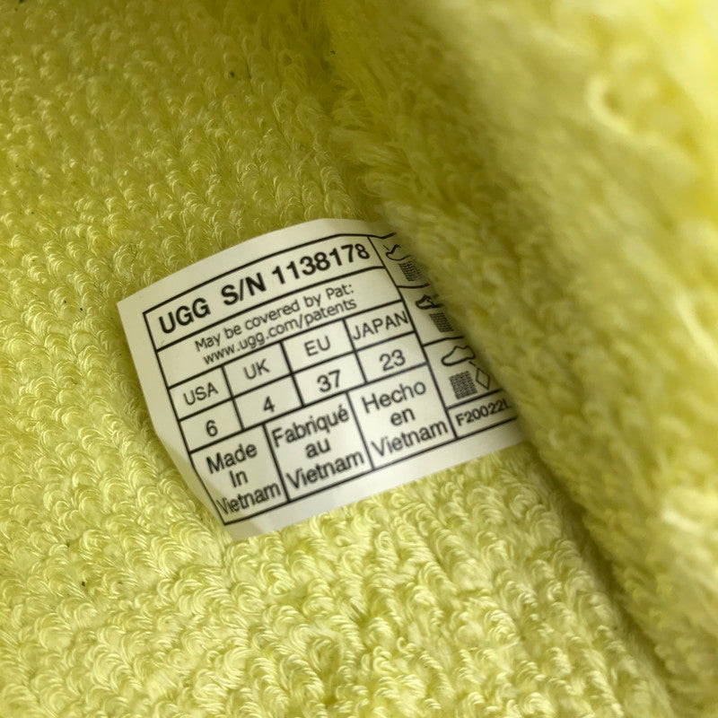 【中古品】【レディース】 UGG アグ 1138178 SUGARCLOUD SLIDE シュガークラウド スライド YELLOW イエロー SIZE:23.0cm サンダル 167-260623-ky-01-fuzh 万代Net店