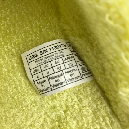 【中古品】【レディース】 UGG アグ 1138178 SUGARCLOUD SLIDE シュガークラウド スライド YELLOW イエロー SIZE:23.0cm サンダル 167-260623-ky-01-fuzh 万代Net店