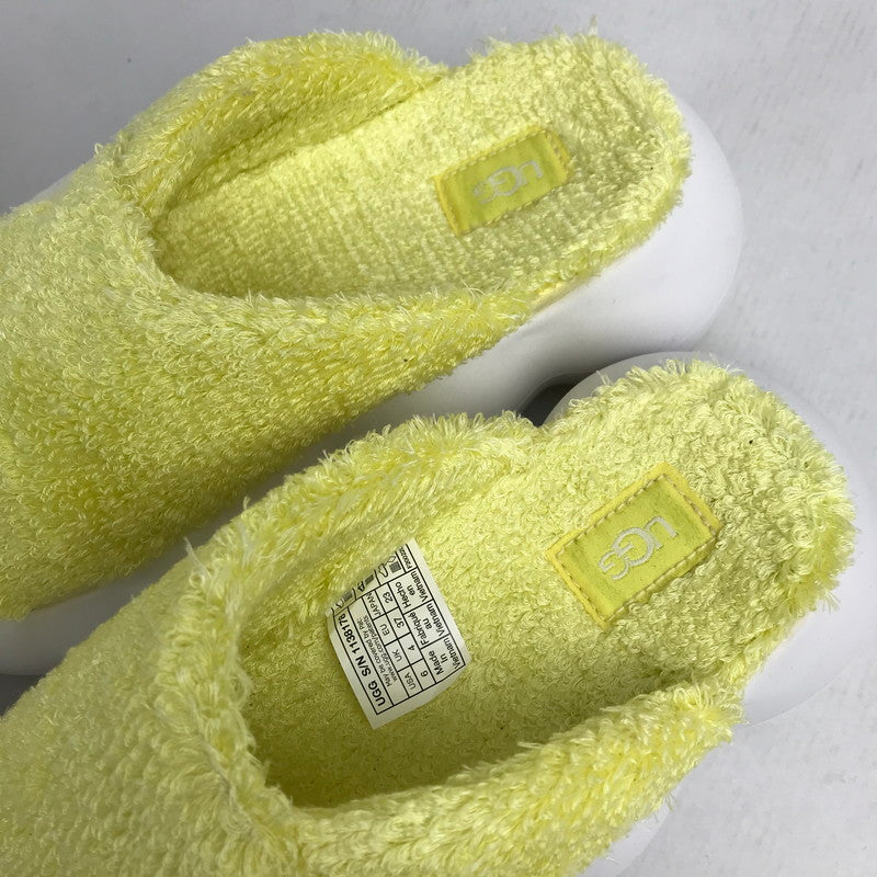 【中古品】【レディース】 UGG アグ 1138178 SUGARCLOUD SLIDE シュガークラウド スライド YELLOW イエロー SIZE:23.0cm サンダル 167-260623-ky-01-fuzh 万代Net店