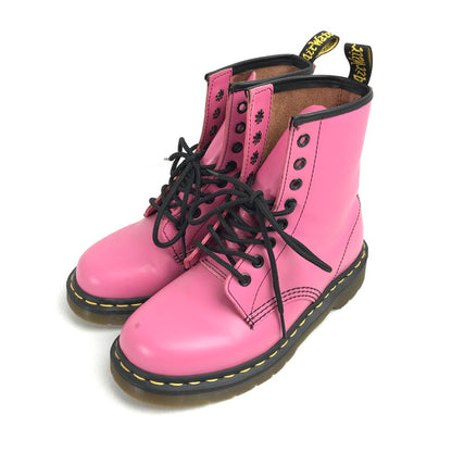 【中古品】【レディース】 DR.MARTENS ドクターマーチン 1460 SMOOTH スムースレースアップブーツ カラー PINK SIZE:UK4 8ホール 靴 167-260623-ky-07-fuzh 万代Net店