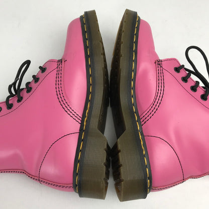 【中古品】【レディース】 DR.MARTENS ドクターマーチン 1460 SMOOTH スムースレースアップブーツ カラー PINK SIZE:UK4 8ホール 靴 167-260623-ky-07-fuzh 万代Net店