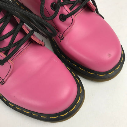 【中古品】【レディース】 DR.MARTENS ドクターマーチン 1460 SMOOTH スムースレースアップブーツ カラー PINK SIZE:UK4 8ホール 靴 167-260623-ky-07-fuzh 万代Net店