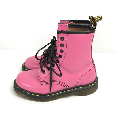 【中古品】【レディース】 DR.MARTENS ドクターマーチン 1460 SMOOTH スムースレースアップブーツ カラー PINK SIZE:UK4 8ホール 靴 167-260623-ky-07-fuzh 万代Net店