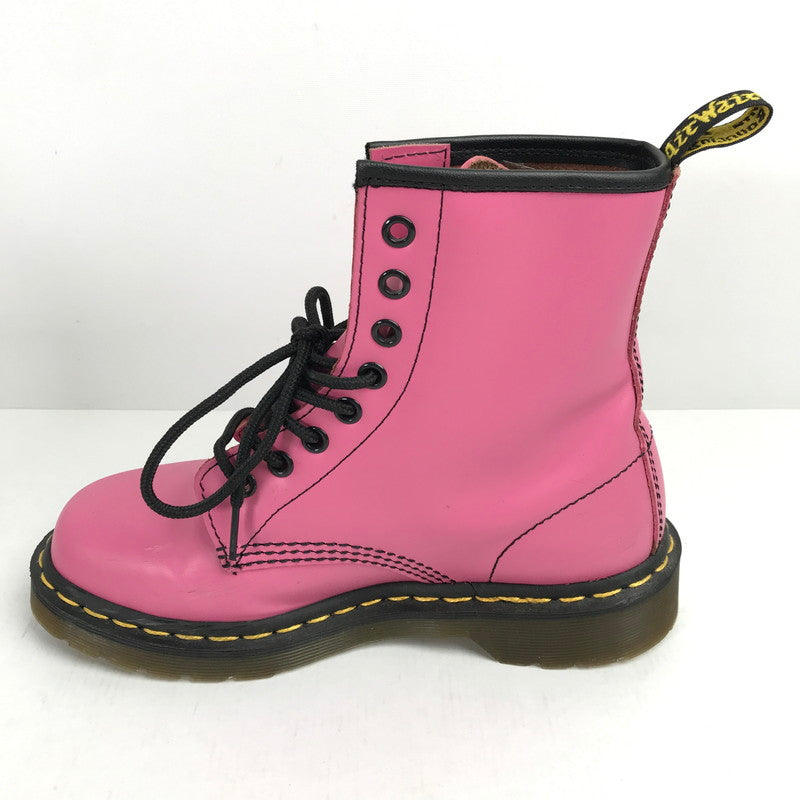 【中古品】【レディース】 DR.MARTENS ドクターマーチン 1460 SMOOTH スムースレースアップブーツ カラー PINK SIZE:UK4 8ホール 靴 167-260623-ky-07-fuzh 万代Net店