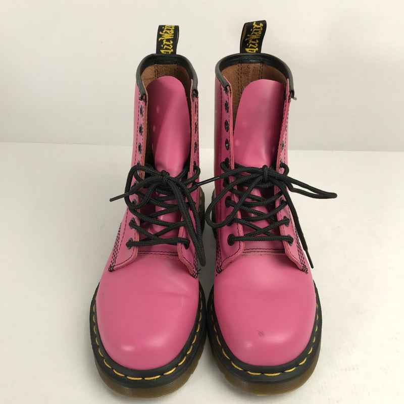 【中古品】【レディース】 DR.MARTENS ドクターマーチン 1460 SMOOTH スムースレースアップブーツ カラー PINK SIZE:UK4 8ホール 靴 167-260623-ky-07-fuzh 万代Net店
