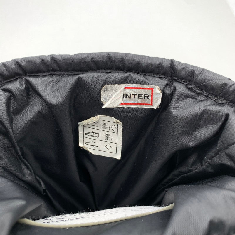 【中古品】【レディース】 HUNTER ハンター ブーツ BLACK SIZE:UK:5 ※シール跡・べたつき・ほつれ有 靴 167-260811-io-55-fuzh カラー：ブラック 万代Net店