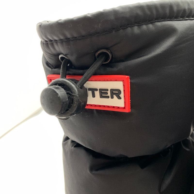 【中古品】【レディース】 HUNTER ハンター ブーツ BLACK SIZE:UK:5 ※シール跡・べたつき・ほつれ有 靴 167-260811-io-55-fuzh カラー：ブラック 万代Net店