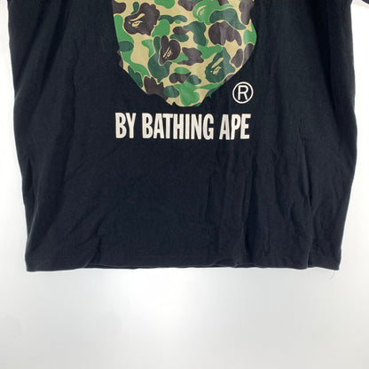 【中古品】【メンズ】 A BATHING APE アベイシングエイプ 001TEJ301006M S.S TEE CAMO BIG FACE カモフラ 大猿 半袖 Tシャツ 古着 142-260622-mh-07-fuzh サイズ：L カラー：ブラック 万代Net店