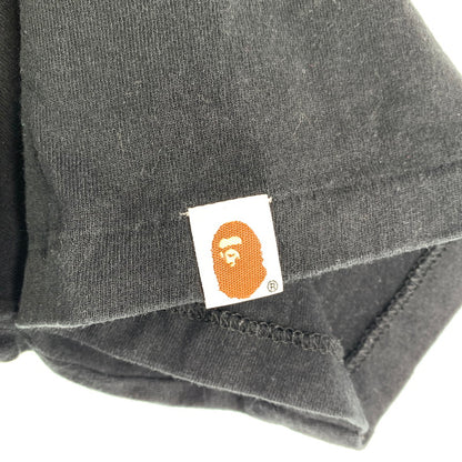 【中古品】【メンズ】 A BATHING APE アベイシングエイプ 001TEJ301006M S.S TEE CAMO BIG FACE カモフラ 大猿 半袖 Tシャツ 古着 142-260622-mh-07-fuzh サイズ：L カラー：ブラック 万代Net店