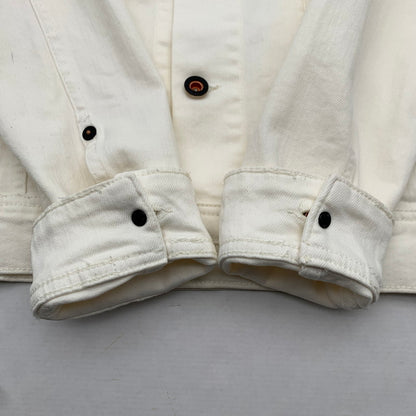 【中古品】【メンズ】 DENHAM デンハム DENIM JACKET デニムジャケット WHITE SIZE:M 140-260815-io-13-fuzh カラー：ホワイト 万代Net店