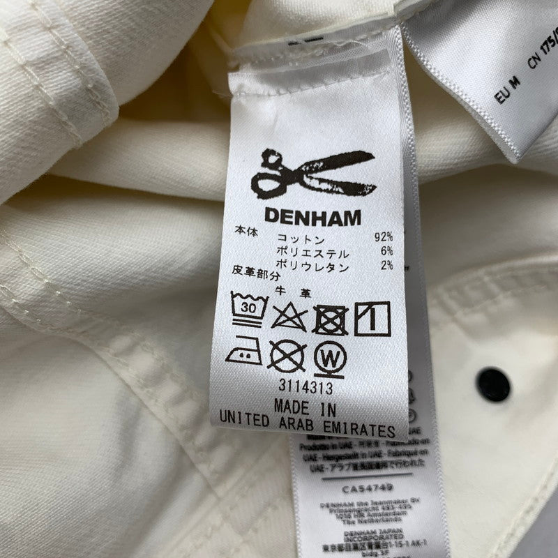 【中古品】【メンズ】 DENHAM デンハム DENIM JACKET デニムジャケット WHITE SIZE:M 140-260815-io-13-fuzh カラー：ホワイト 万代Net店