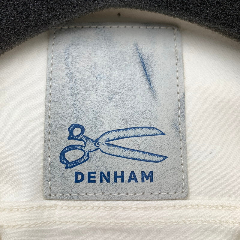 【中古品】【メンズ】 DENHAM デンハム DENIM JACKET デニムジャケット WHITE SIZE:M 140-260815-io-13-fuzh カラー：ホワイト 万代Net店
