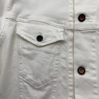 【中古品】【メンズ】 DENHAM デンハム DENIM JACKET デニムジャケット WHITE SIZE:M 140-260815-io-13-fuzh カラー：ホワイト 万代Net店
