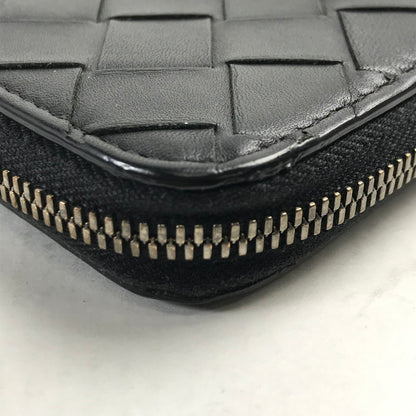 【中古品】【メンズ】 BOTTEGA VENETA ボッテガ・ヴェネタ INTRECCIATO COIN CASE イントレチャート コインケース カラーブラック 財布 181-260623-ky-05-fuzh 万代Net店