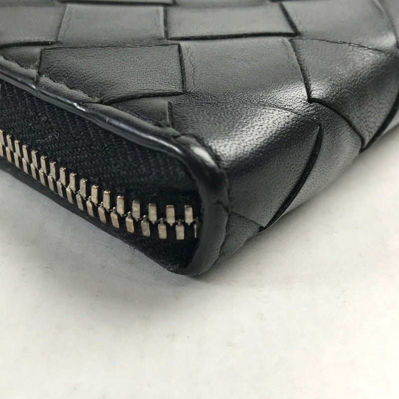 【中古品】【メンズ】 BOTTEGA VENETA ボッテガ・ヴェネタ INTRECCIATO COIN CASE イントレチャート コインケース カラーブラック 財布 181-260623-ky-05-fuzh 万代Net店