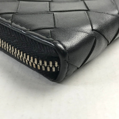 【中古品】【メンズ】 BOTTEGA VENETA ボッテガ・ヴェネタ INTRECCIATO COIN CASE イントレチャート コインケース カラーブラック 財布 181-260623-ky-05-fuzh 万代Net店
