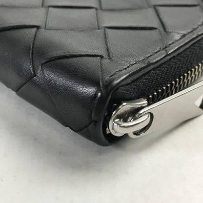 【中古品】【メンズ】 BOTTEGA VENETA ボッテガ・ヴェネタ INTRECCIATO COIN CASE イントレチャート コインケース カラーブラック 財布 181-260623-ky-05-fuzh 万代Net店