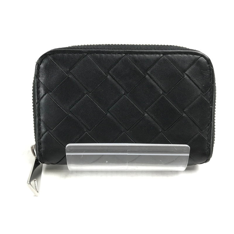 【中古品】【メンズ】 BOTTEGA VENETA ボッテガ・ヴェネタ INTRECCIATO COIN CASE イントレチャート コインケース カラーブラック 財布 181-260623-ky-05-fuzh 万代Net店