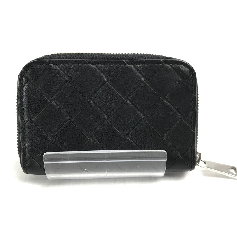 【中古品】【メンズ】 BOTTEGA VENETA ボッテガ・ヴェネタ INTRECCIATO COIN CASE イントレチャート コインケース カラーブラック 財布 181-260623-ky-05-fuzh 万代Net店
