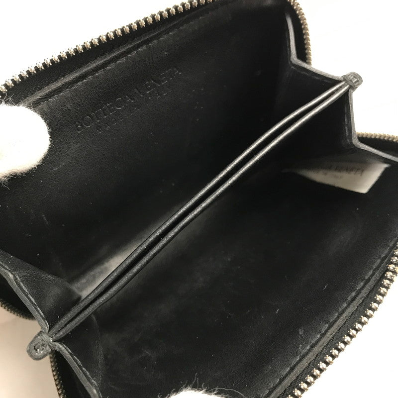【中古品】【メンズ】 BOTTEGA VENETA ボッテガ・ヴェネタ INTRECCIATO COIN CASE イントレチャート コインケース カラーブラック 財布 181-260623-ky-05-fuzh 万代Net店