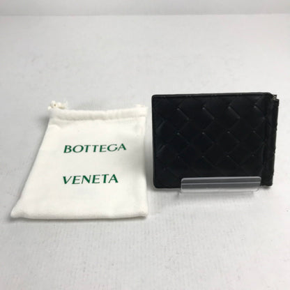 【中古品】【メンズ】 BOTTEGA VENETA ボッテガ・ヴェネタ イントレチャート ビルクリップウォレット カラーブラック 181-260623-ky-04-fuzh 万代Net店