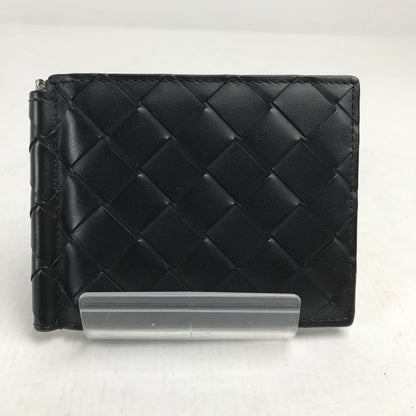 【中古品】【メンズ】 BOTTEGA VENETA ボッテガ・ヴェネタ イントレチャート ビルクリップウォレット カラーブラック 181-260623-ky-04-fuzh 万代Net店